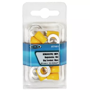 Ringkabelsko 8Mm Gul 10 St