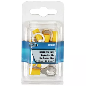 Ringkabelsko 10Mm Gul 10 St