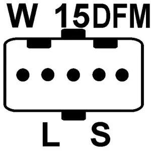 Växelströmsgenerator 100A 24V Ponsse Mb Bosch