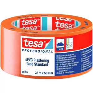 Byggtejp Pvc Orange 33Mm/50Mm 60399