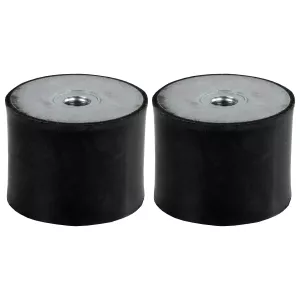 Vibrationsdämpare 2St 50X40Xm10