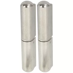 Svetsgångjärn 80Mm 2 St Rostfritt Stål