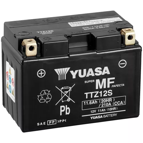 Batteri Yuasa Mc 11,6Ah Agm +-  150X 87X110
