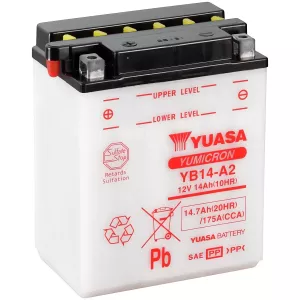 Batteri Yuasa Mc  14,7Ah +- 134X89X166