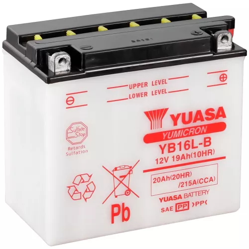 Batteri Yuasa Mc 20Ah -+ 175X100X155