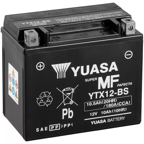 Batteri Yuasa Mc 10,5 Agm +- 150X87X130