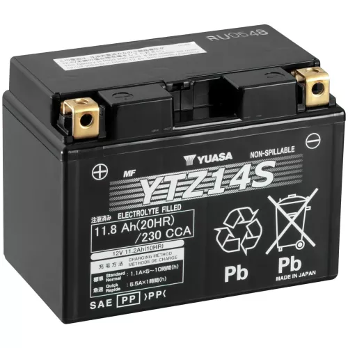Batteri Yuasa Mc 11.8Ah Agm +- 150X87X110