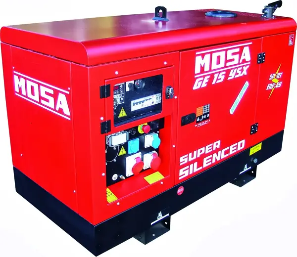 GE15YSX 6,5/15 kVA 230V/400 V Yanmar Supersilent EAS ansl.