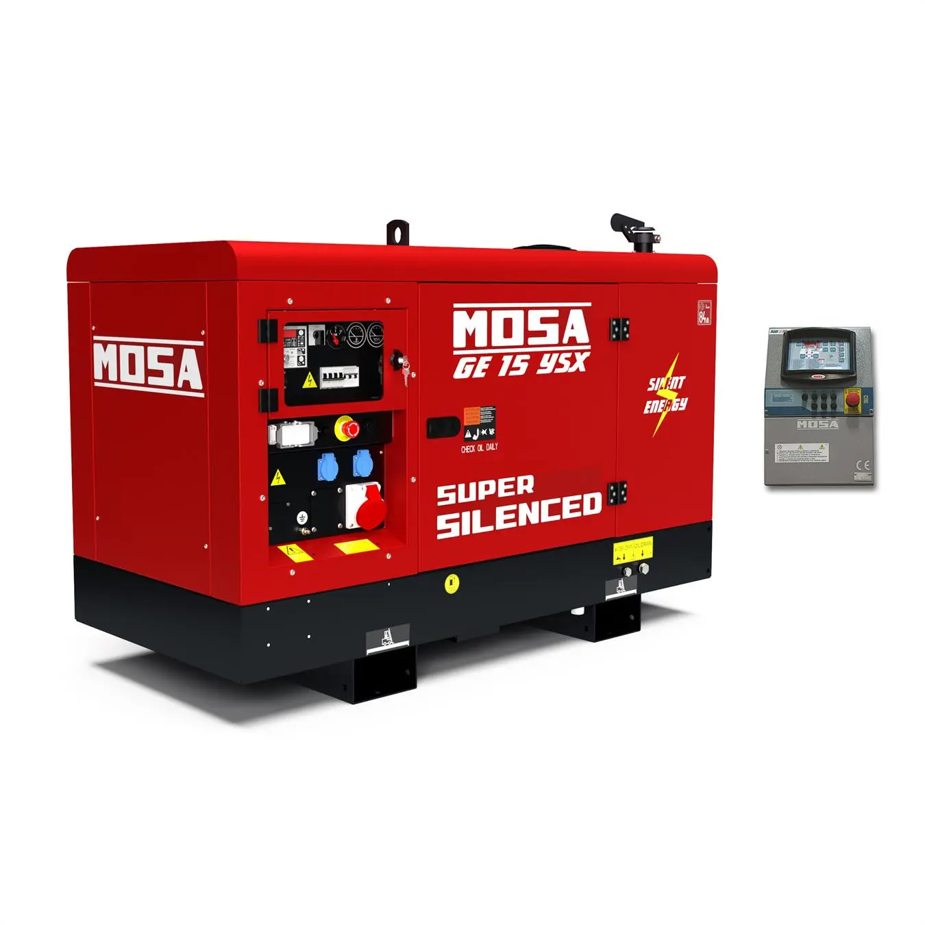 GE15YSX 6,5/15 kVA 230 V/400 V Yanmar Supersilent EAS 17-809