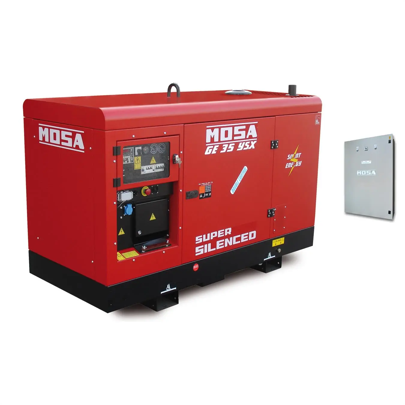 GE35YSX EAS 12,5/38 kVA 230/400 V Yanmar Supersilent PAC42 dig.automat kontroll