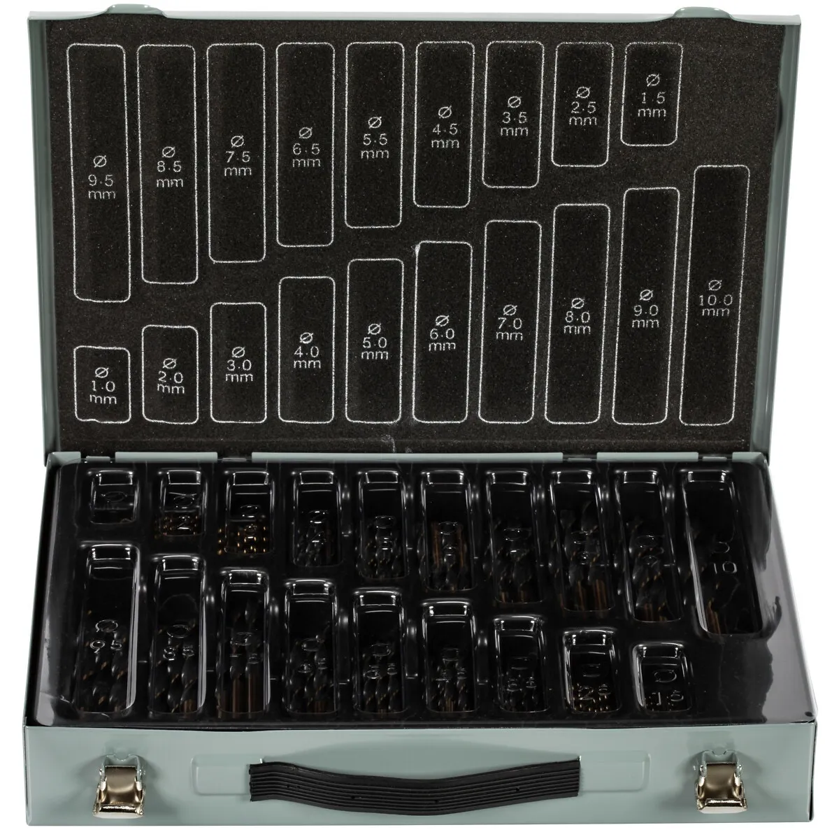 Metallborrsats 170 Delar 1-10Mm Hss Sprint