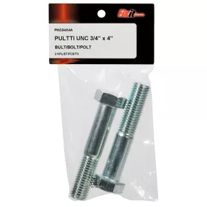 Bult Unc 3/4"X4" 2St Förzinkad