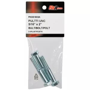 Bult Unc 5/16"X2" 3St Förzinkad