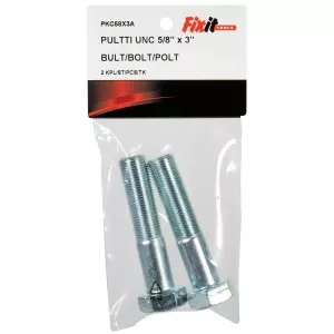 Bult Unc 5/8"X3" 2St Förzinkad