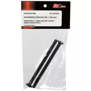 Insexskruv M8X120 2St Försänkt 10.9 Din7991
