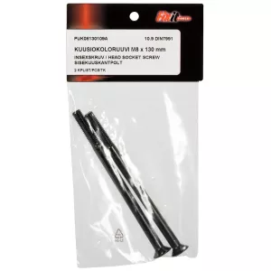 Insexskruv M8X130 2St Försänkt 10.9 Din7991