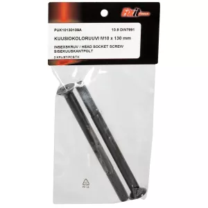 Insexskruv M10X130 2St Försänkt 10.9 Din7991