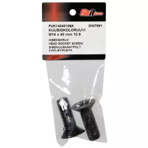 Insexskruv M14X40 2St 10.9 Försänkt Din7991