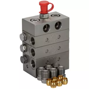 Central Smörjdelare 6 Utgångar