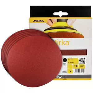 Sliprondell 150Mm Röd Lim Sortiment