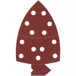 Slippapper Trekant 150Mm 13H P180 Röd 5St