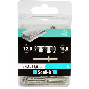 Blindnit 4,8X21Mm 15St Multi Utomhus Kullrigt 300K