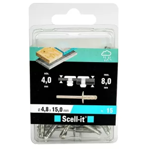 Blindnit 4,8X15Mm 15St Multi Utomhus Bred 4-8Mm 30