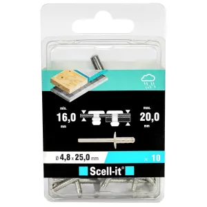 Blindnit 4,8X25Mm 10St Multi Utomhus Bred 300Kg