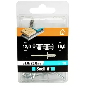 Blindnit 4,8X20Mm 10St Multi Inomhus Bred 100Kg