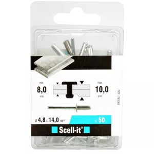 Blindnit 4,8X14Mm/50St Stål/Alu