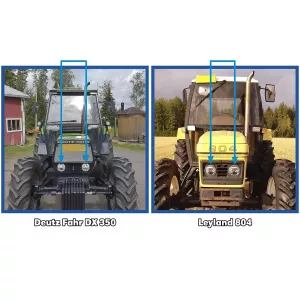 Led-Strålkastare Rund 144Mm Deutz