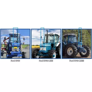 Led-Strålkastare Rund 144Mm Ford