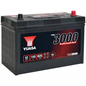 Batteri Yuasa 110Ah Shd -+ 329X173X240