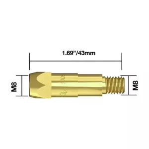 Kontaktrörshållare  M8 5 St Parweld