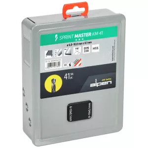 Metallborrsats 41 Delar 6-10Mm Sm