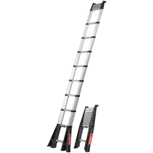 Teleskopisk Stege Prime 4.1M Med Stödben