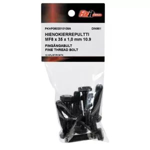 Bult M8X35X1,0 10.9 10St Fingänga Din961