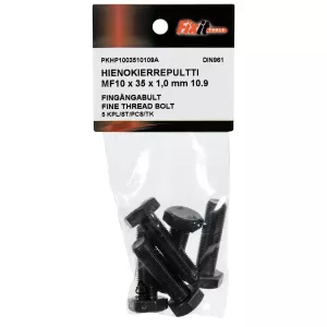 Bult M10X35X1,0 10.9 5St Fingänga Din961