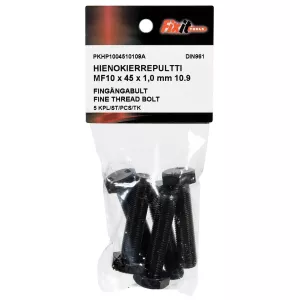 Bult M10X45X1,0 10.9 5St Fingänga Din961