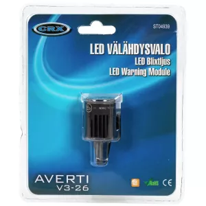 Led Blixtljus Runda Averti V3-26