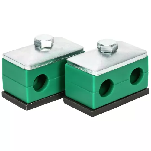 Rörklammer 12Mm Dubbel Klammer Packad 2 Par