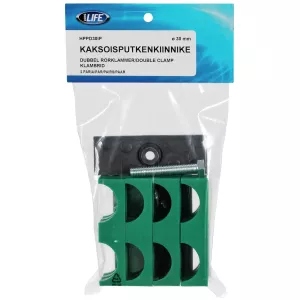 Rörklammer 30Mm Dubbel Klammer Packad 2 Par