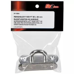 Surrningsfäste Lätt 80X26Mm A2 2St