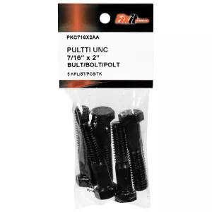 Bult Unc 7/16"X2" 5St Obelagd