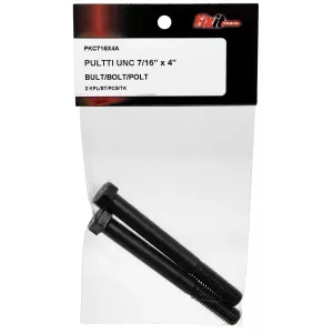 Bult Unc 7/16"X4" 2St Obelagd