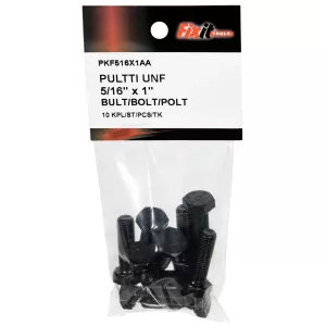 Bult Unf 5/16X1" 10St Obelagd