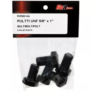 Bult Unf 5/8"X1" 5St Obelagd