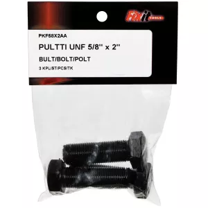 Bult Unf 5/8"X2" 3St Obelagd