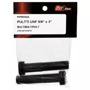 Bult Unf 5/8"X3" 2St Obelagd