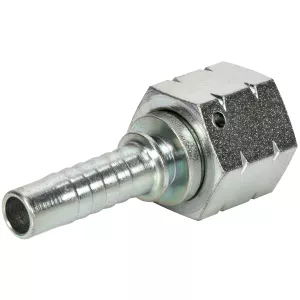 Presskoppling Jic 7/16-1/4 Rak Inv.Gänga